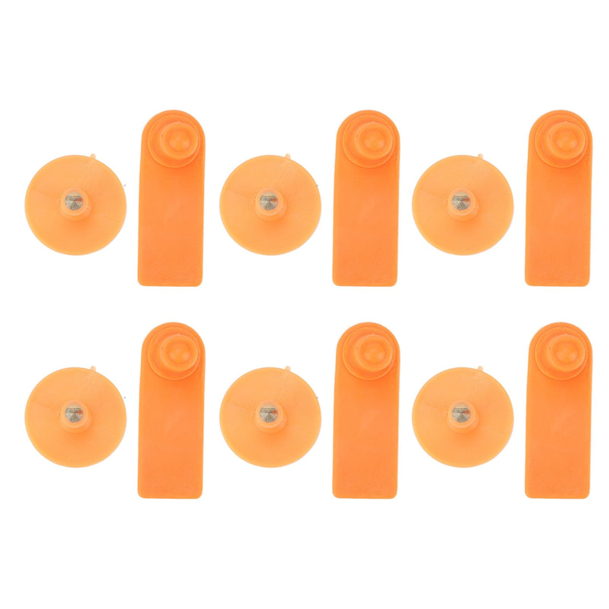 100Set Livestock Ear Tag Kit Plastic Farm Animal Ear Label Tag for Sheep Goats Cattle Cows Pigs