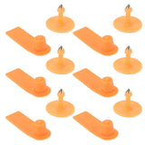 100Set Livestock Ear Tag Kit Plastic Farm Animal Ear Label Tag for Sheep Goats Cattle Cows Pigs