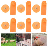100Set Livestock Ear Tag Kit Plastic Farm Animal Ear Label Tag for Sheep Goats Cattle Cows Pigs