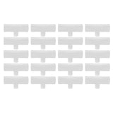 20Pcs Chicken Tee Tube Durable Leak Proof Drill Free Chicken Waterer Tee Fitting for Breeding IndustryG1/2 Tee Tube