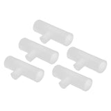 20Pcs Chicken Tee Tube Durable Leak Proof Drill Free Chicken Waterer Tee Fitting for Breeding IndustryG1/2 Tee Tube - Close-Up Angle