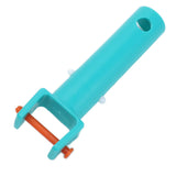 2Pcs Swimming Pool Handle ABS Pool Vacuum Head Handdle with Wide Application Easy to Install for Swimming Pool - Top-Down View