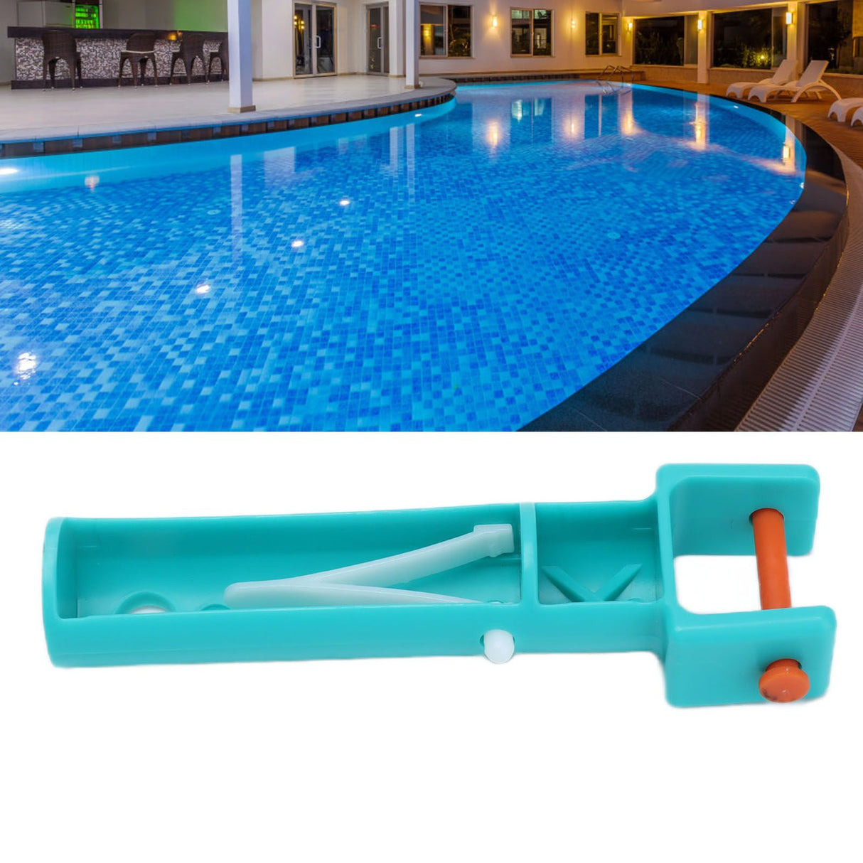 2Pcs Swimming Pool Handle ABS Pool Vacuum Head Handdle with Wide Application Easy to Install for Swimming Pool