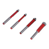 4Pcs/Set Woodworking Trimming Cutter Head with Bearing Straight Knife Woodworker Tool