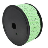 50m Reflective Nylon Rope 5mm Thickness Fluorescent Tent Canopy Rope Clothesline for Outdoor Camping