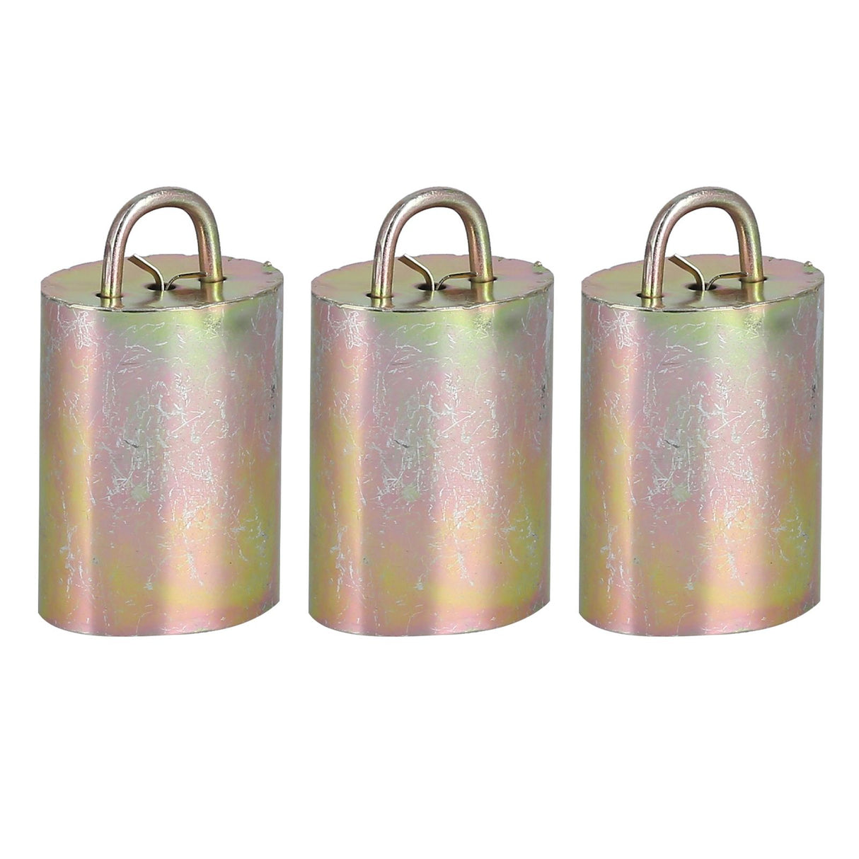 3Pcs Alloy Livestock Bell Thickened Anti Lost Sheep Bell for Cow Outdoor Stock FarmNo. 2 Bell