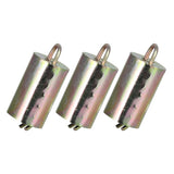3Pcs Alloy Livestock Bell Thickened Anti Lost Sheep Bell for Cow Outdoor Stock FarmNo. 2 Bell