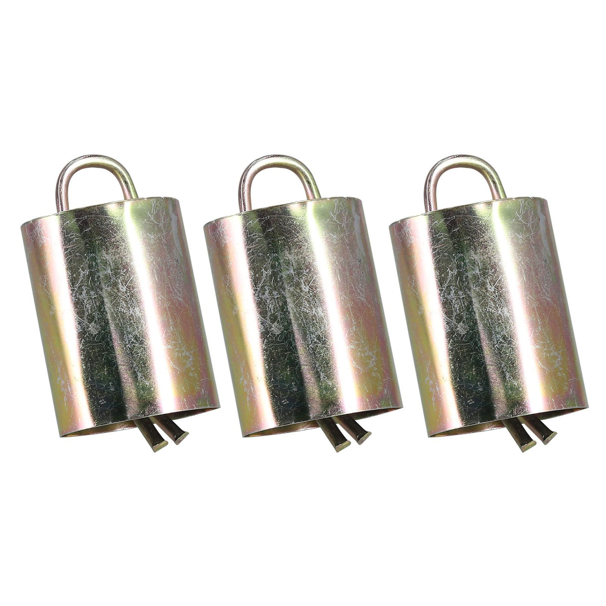 3Pcs Alloy Livestock Bell Thickened Anti Lost Sheep Bell for Cow Outdoor Stock FarmNo. 2 Bell