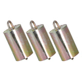 3Pcs Alloy Livestock Bell Thickened Anti Lost Sheep Bell for Cow Outdoor Stock FarmNo. 2 Bell