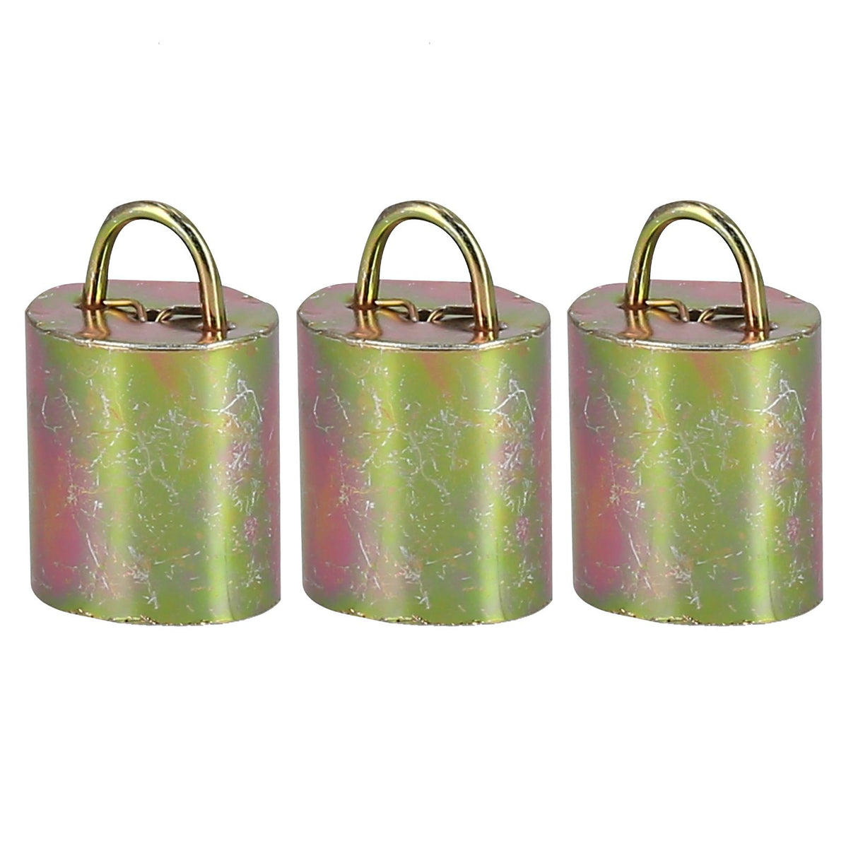 3Pcs Alloy Livestock Bell Thickened Anti Lost Sheep Bell for Cow Outdoor Stock FarmNo. 5 Bell