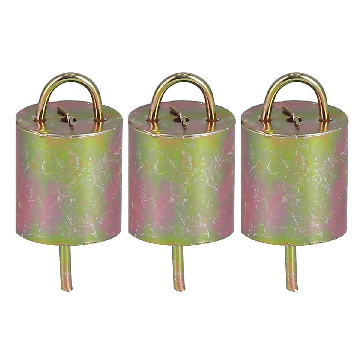 3Pcs Alloy Livestock Bell Thickened Anti Lost Sheep Bell for Cow Outdoor Stock FarmNo. 5 Bell