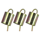 3Pcs Alloy Livestock Bell Thickened Anti Lost Sheep Bell for Cow Outdoor Stock FarmNo. 5 Bell