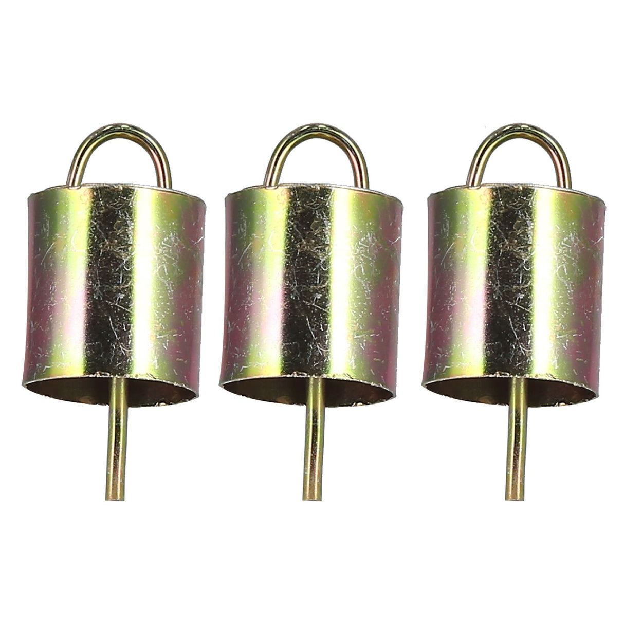 3Pcs Alloy Livestock Bell Thickened Anti Lost Sheep Bell for Cow Outdoor Stock FarmNo. 5 Bell