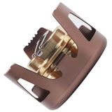 Portable Ethanol Stove Burner Outdoor Camping Cooker Furnace Cookware with Storage Bag Coffee Color - Front View