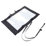 Transparent Map Storage Bag Waterproof Folding Storage Pouch for Outdoor Hiking Camping