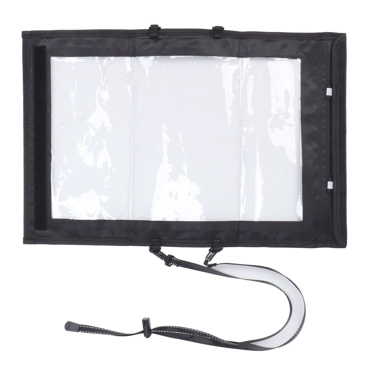 Transparent Map Storage Bag Waterproof Folding Storage Pouch for Outdoor Hiking Camping