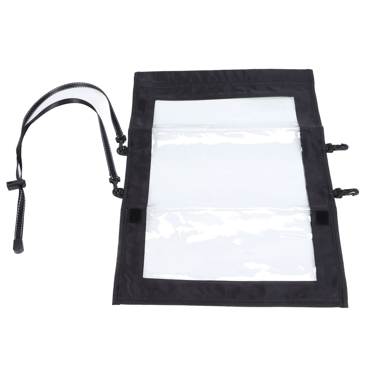 Transparent Map Storage Bag Waterproof Folding Storage Pouch for Outdoor Hiking Camping