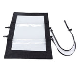 Transparent Map Storage Bag Waterproof Folding Storage Pouch for Outdoor Hiking Camping