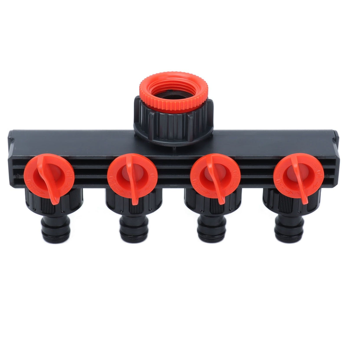 4 Way Tap Hose Connector Garden Hose Splitter Leakproof for Horticultural Agricultural Irrigation