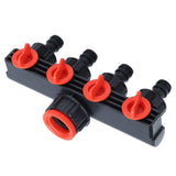 4 Way Tap Hose Connector Garden Hose Splitter Leakproof for Horticultural Agricultural Irrigation - Extra Image