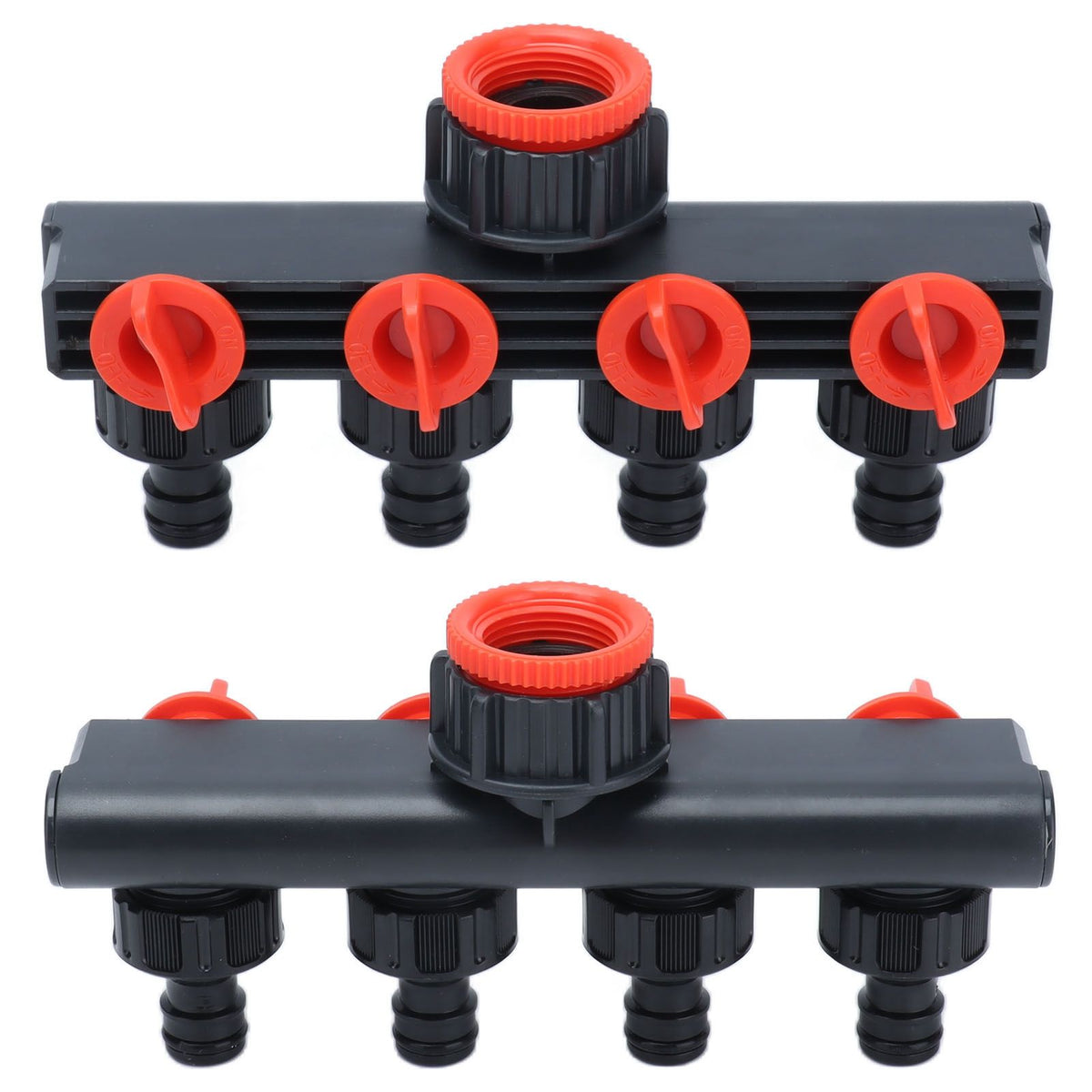 4 Way Tap Hose Connector Garden Hose Splitter Leakproof for Horticultural Agricultural Irrigation