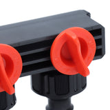 4 Way Tap Hose Connector Garden Hose Splitter Leakproof for Horticultural Agricultural Irrigation - Extra Image