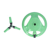 360° Automatic Rotating Water Sprinkler Adjustable Sprayer for Outdoor Garden Lawn Yard Irrigation - Rear View