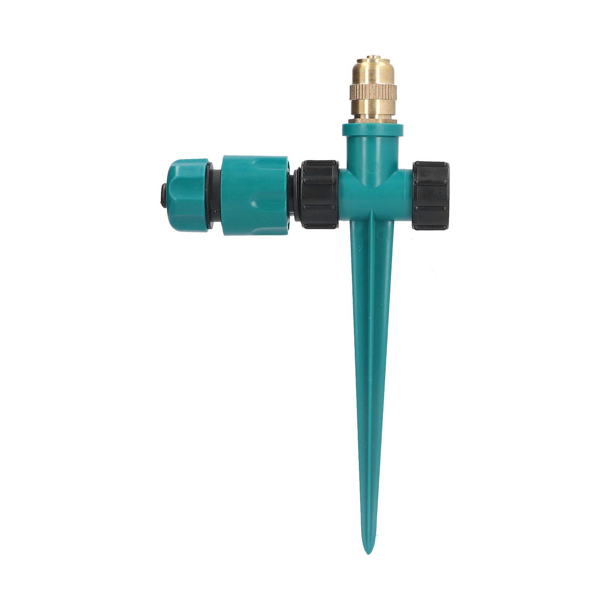 360 Degree Automatic Lawn Sprinkler Adjustable Plug in Irrigation Sprayer for Gardening Fruit Tree