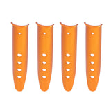 4PCS Tent Peg Stakes Portable Aluminium Alloy Canopy Nail for Outdoor Courtyard Camping Supplies - Side View