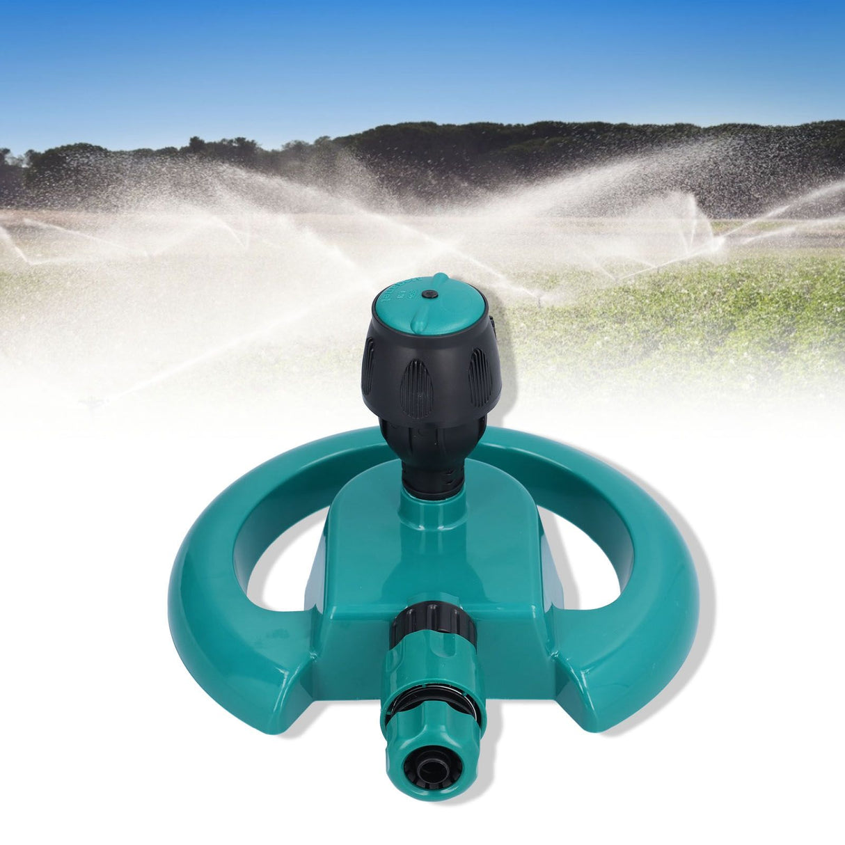 G1/2 360° Rotatable Water Sprinkler Automatic Sprinkler for Garden Lawn Irrigation Cooling