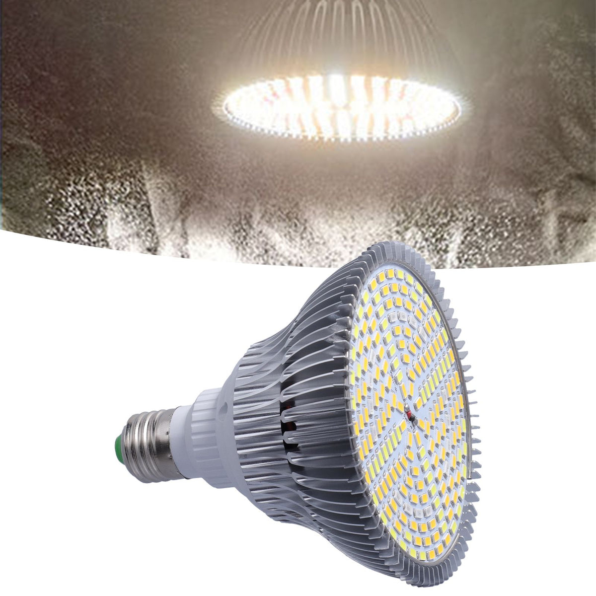 20W E27 Full Spectrum Plant Bulb 184 LED Lamp Beads High Power Grow Light Bulb AC 85V‑285V