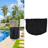 Round Waterproof Table Cover Tear Resistant Table Chair Cover for Bar Gardening Outdoor Home - Extra Image