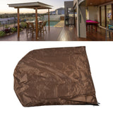 Garden Heater Cover Waterproof Sunproof Rainproof Patio Heater Dustproof Cover Protector for Courtyard TerraceCoffee