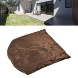 Garden Heater Cover Waterproof Sunproof Rainproof Patio Heater Dustproof Cover Protector for Courtyard TerraceCoffee