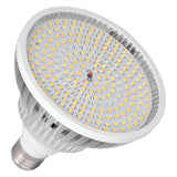 22W E27 200LED Plant Light Bulb Full Spectrum Plant Growth Lamp Bulb for Garden Greenhouse AC85V‑285V