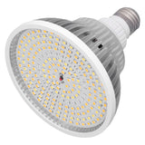 22W E27 200LED Plant Light Bulb Full Spectrum Plant Growth Lamp Bulb for Garden Greenhouse AC85V‑285V