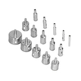 15Pcs/Set 6‑50mm Diamond Drill Bit Kit Ceramic Marble Hole Opener for Glass Wood Brick Tank - Front View