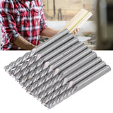 10Pcs 4 Flutes Milling Cutter No Burr Engrave Machine Knife 3.175x15mm for Acrylic MDF PVC