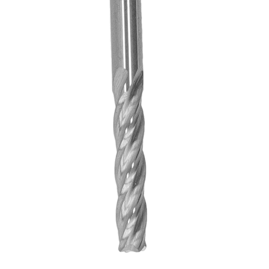 10Pcs 4 Flutes Milling Cutter No Burr Engrave Machine Knife 3.175x15mm for Acrylic MDF PVC