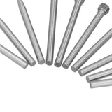 20Pcs High Speed Steel Rotary File DIY Grinding Head Set Accessory for Woodworking