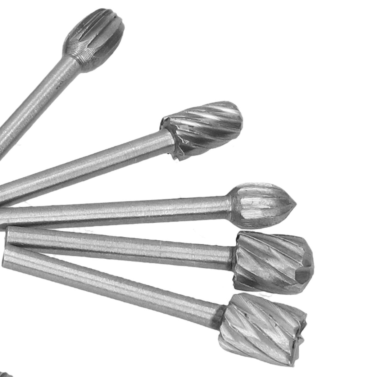 20Pcs High Speed Steel Rotary File DIY Grinding Head Set Accessory for Woodworking