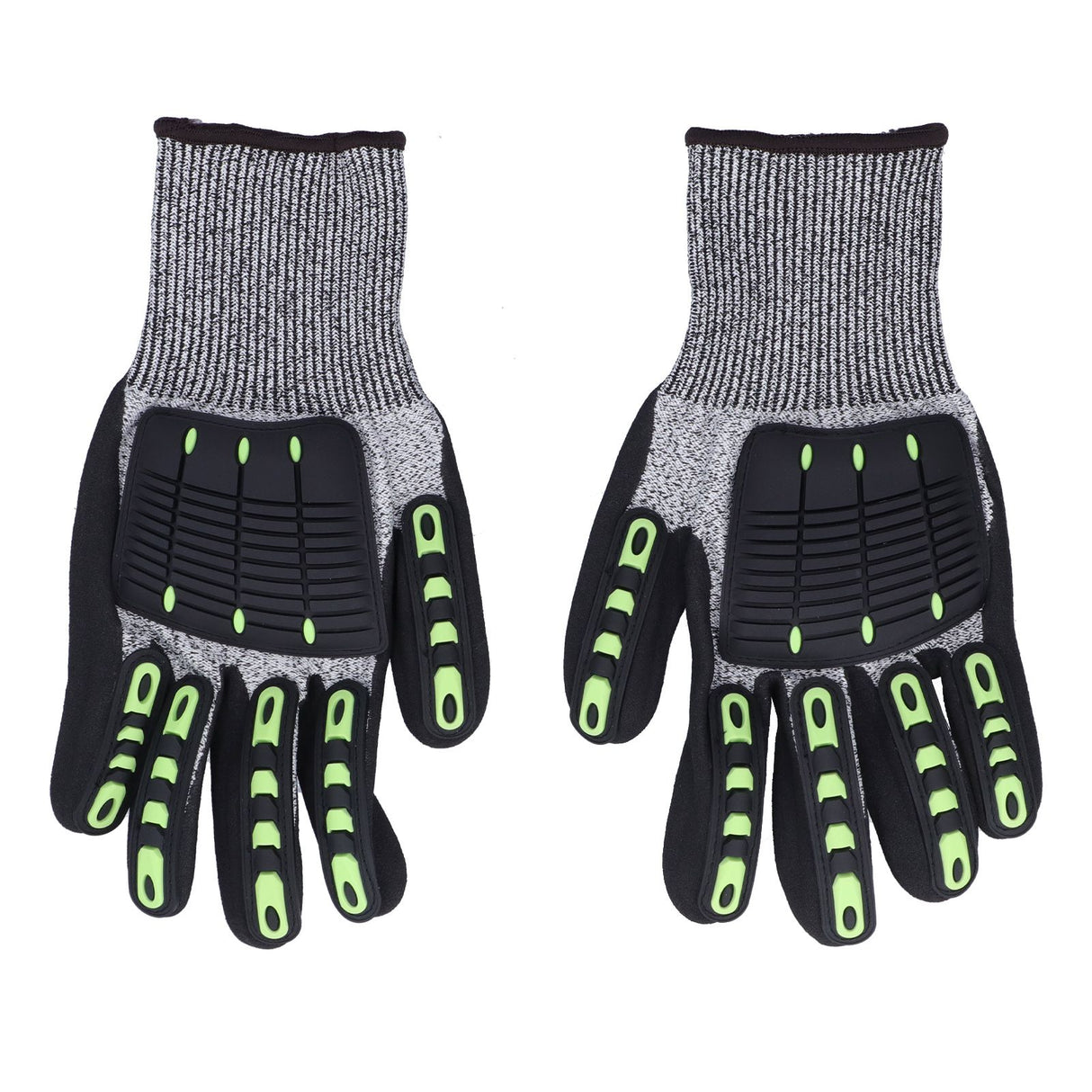 Protective Glove 5 Level Cut Resistant Anti Impact Glove Black Work Glove for Gardening Outdoor