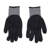 Protective Glove 5 Level Cut Resistant Anti Impact Glove Black Work Glove for Gardening Outdoor