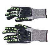 Protective Glove 5 Level Cut Resistant Anti Impact Glove Black Work Glove for Gardening Outdoor - 45-Degree Angle