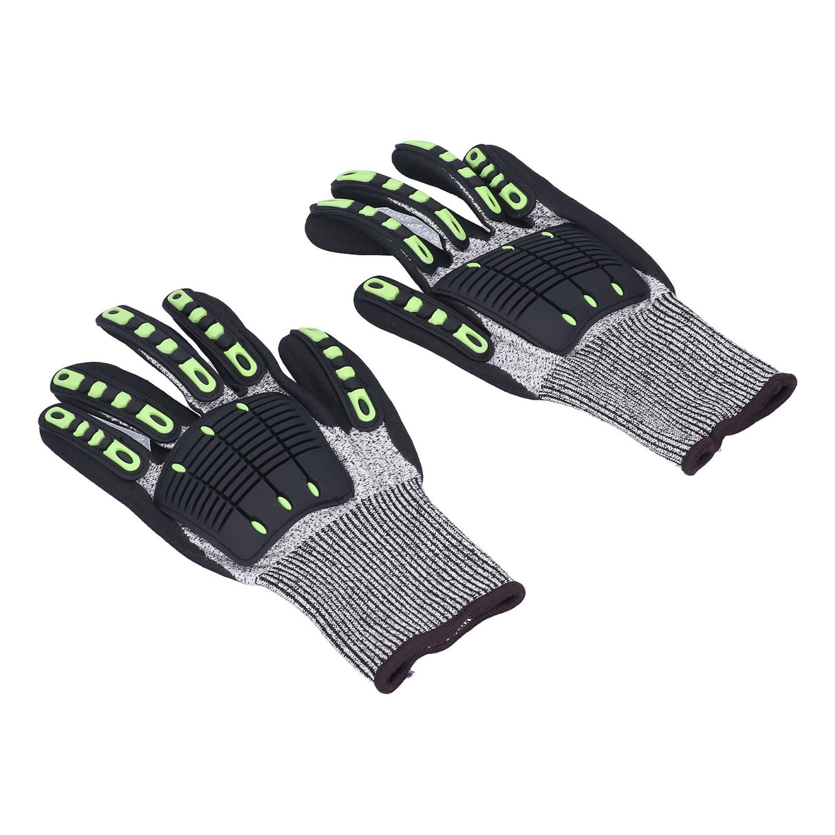 Protective Glove 5 Level Cut Resistant Anti Impact Glove Black Work Glove for Gardening Outdoor