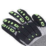 Protective Glove 5 Level Cut Resistant Anti Impact Glove Black Work Glove for Gardening Outdoor