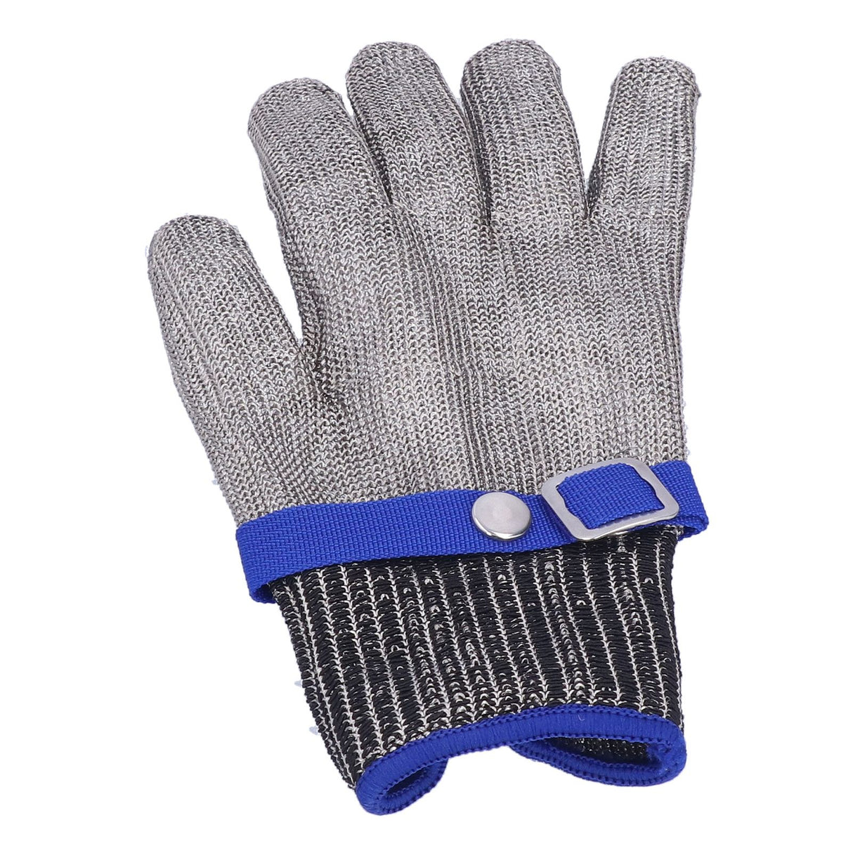Cut Resistant Work Gloves Stainless Steel Wire Level 5 Protection Woven Adjustable Durable Safety Gloves