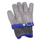 Cut Resistant Work Gloves Stainless Steel Wire Level 5 Protection Woven Adjustable Durable Safety Gloves
