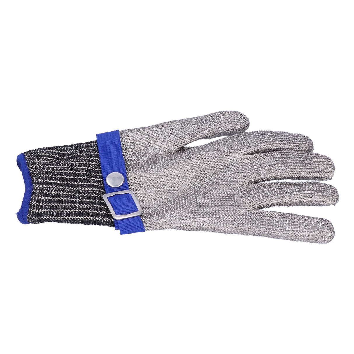 Cut Resistant Work Gloves Stainless Steel Wire Level 5 Protection Woven Adjustable Durable Safety Gloves
