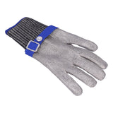 Cut Resistant Work Gloves Stainless Steel Wire Level 5 Protection Woven Adjustable Durable Safety Gloves